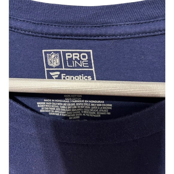 Fanatics NFL Pro Line Cowboys Ezekiel Elliott Long-Sleeve Tee – Size Large - Picture 3 of 3